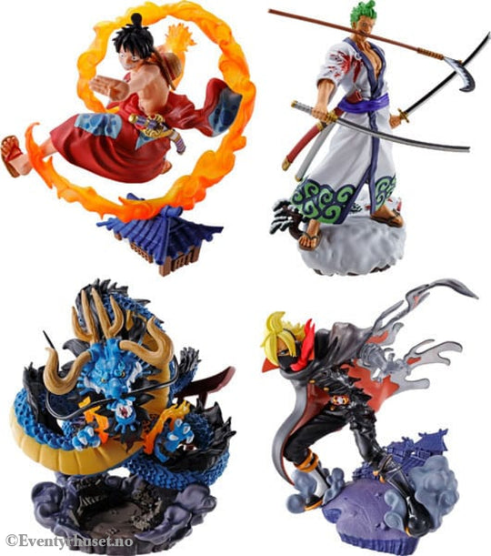 One Piece Petitrama PVC Mini Statue Logbox Re Birth Wano Kuni Vol. 1 Set 9 cm. Mint In Sealed Box (MISB)! Actionfigur