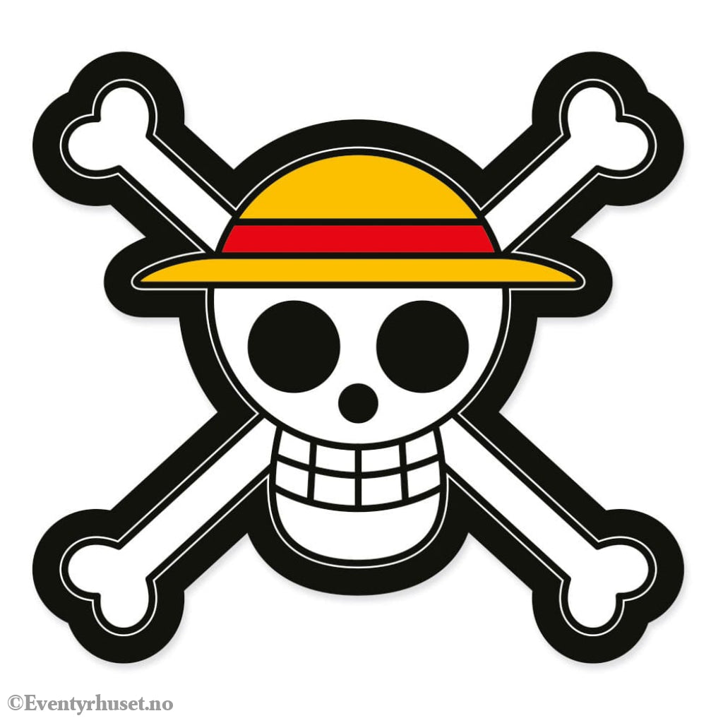 One Piece Pillow Jolly Roger 33 cm Home & Gifts