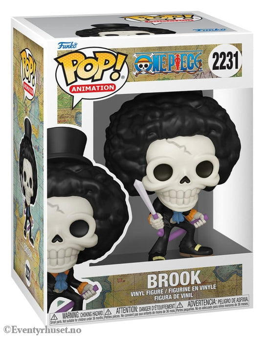 One Piece POP! Animation Vinyl Figure Brook (Refresh) 9 cm Manga & Anime