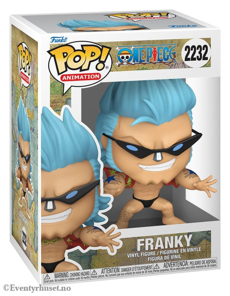 One Piece POP! Animation Vinyl Figure Franky (Refresh) 9 cm Manga & Anime