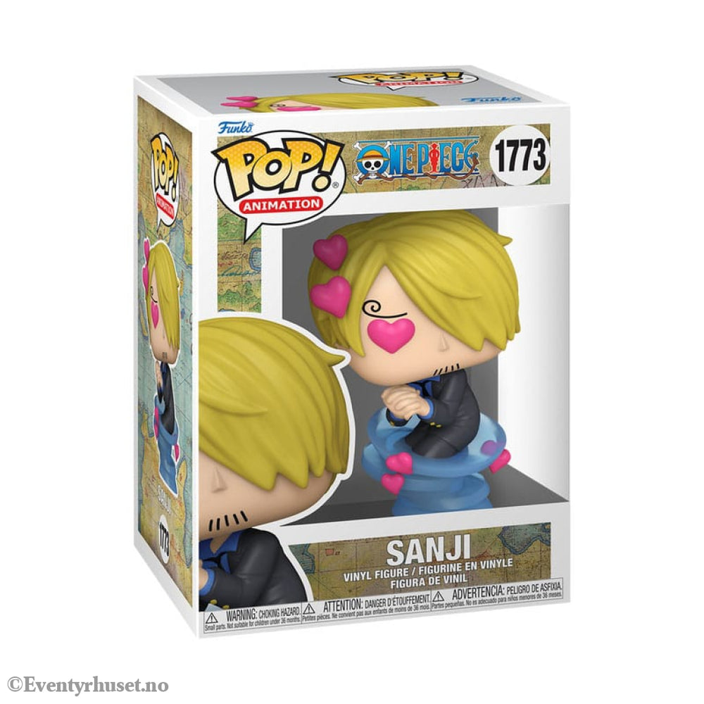 One Piece POP! Animation Vinyl Figures Sanji (Refresh) 9 cm Manga & Anime
