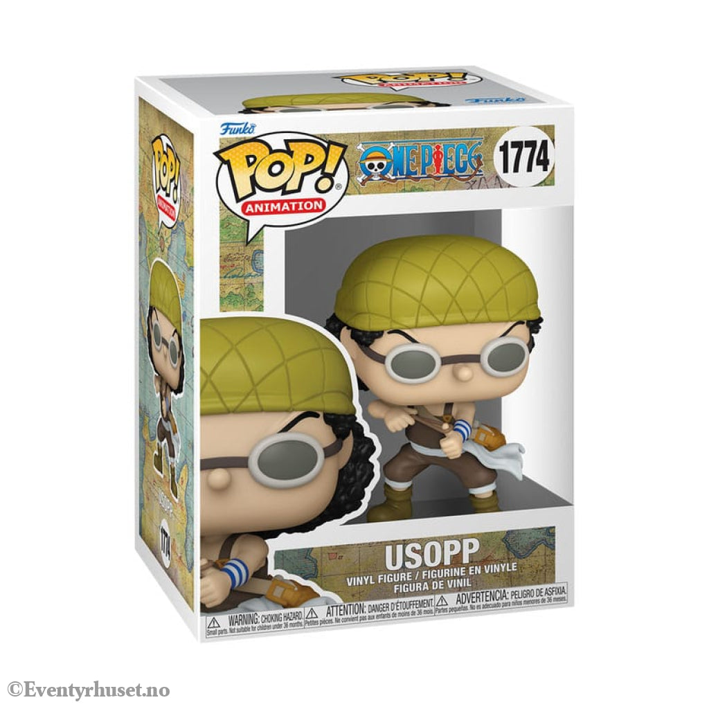 One Piece POP! Animation Vinyl Figures Usopp (Refresh) 9 cm Manga & Anime