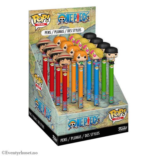 One Piece POP! Homewares Pens with Toppers Display (16) Manga & Anime