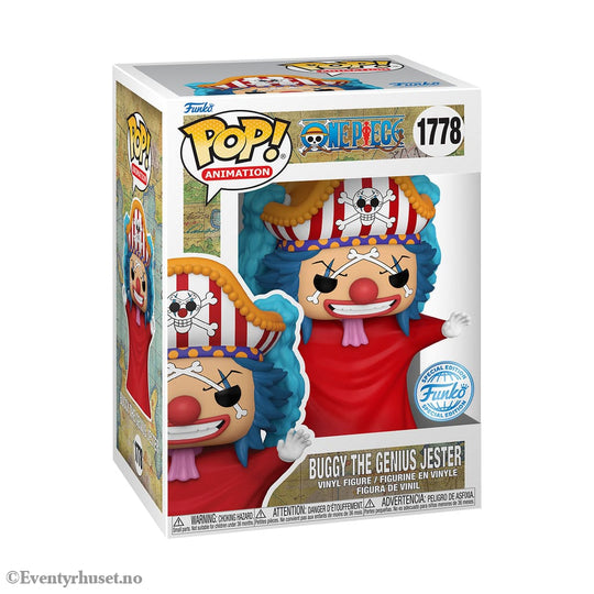 One Piece POP! Movies Vinyl Figure Buggy (Post Time-Skip) Exclusive 9 cm Manga & Anime
