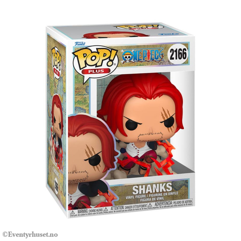 One Piece POP! Plus Vinyl Animation Figure Shanks 9 cm Manga & Anime