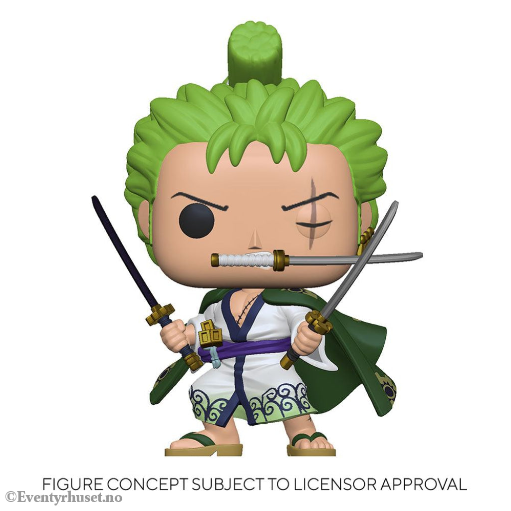 One Piece POP! Television Vinyl Figure Roronoa Zoro 9 cm Manga & Anime