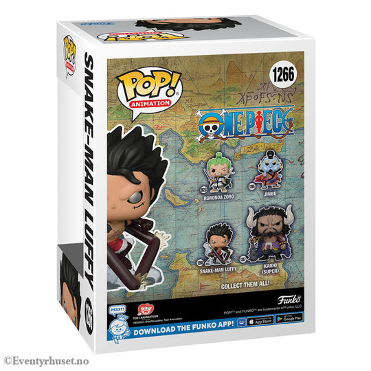 One Piece POP! Television Vinyl Figure Snake-Man Luffy 9 cm Manga & Anime