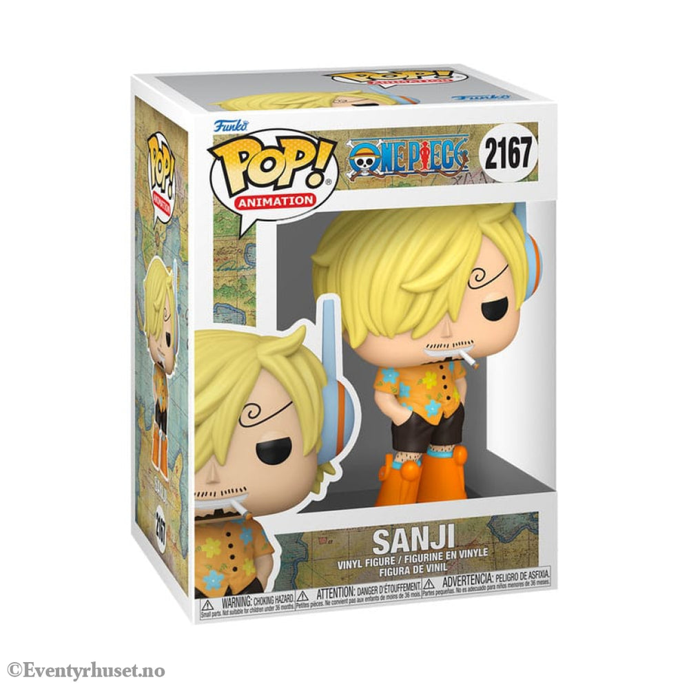 One Piece POP! Vinyl Animation Figure Sanji 9 cm Manga & Anime