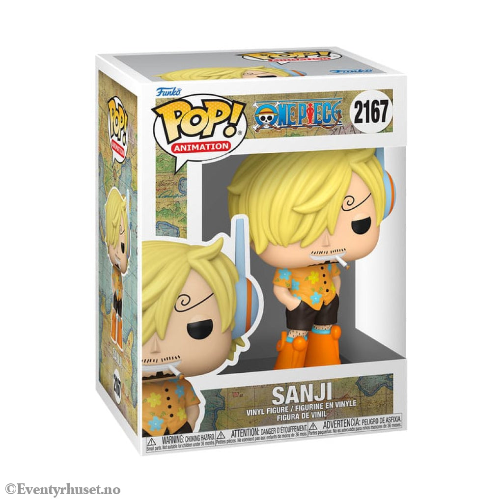 One Piece POP! Vinyl Animation Figure Sanji 9 cm Manga & Anime
