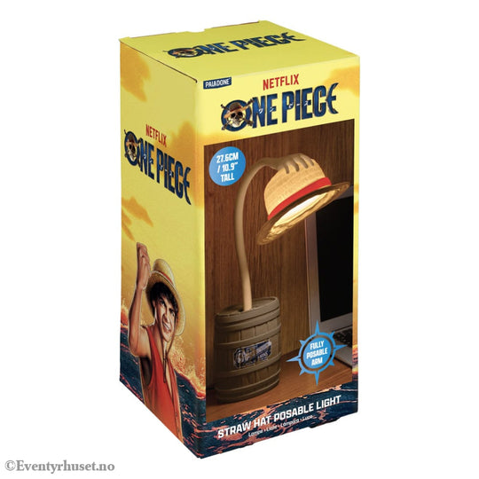One Piece Posable Desk Light Straw Hat 28 cm Home & Gifts
