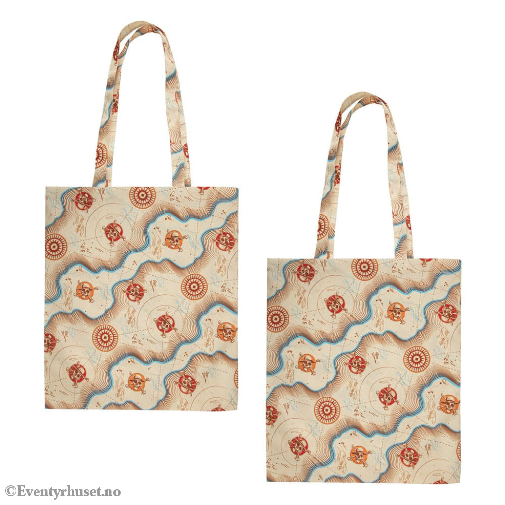 One Piece Tote Bag Map Fashion & Accessories