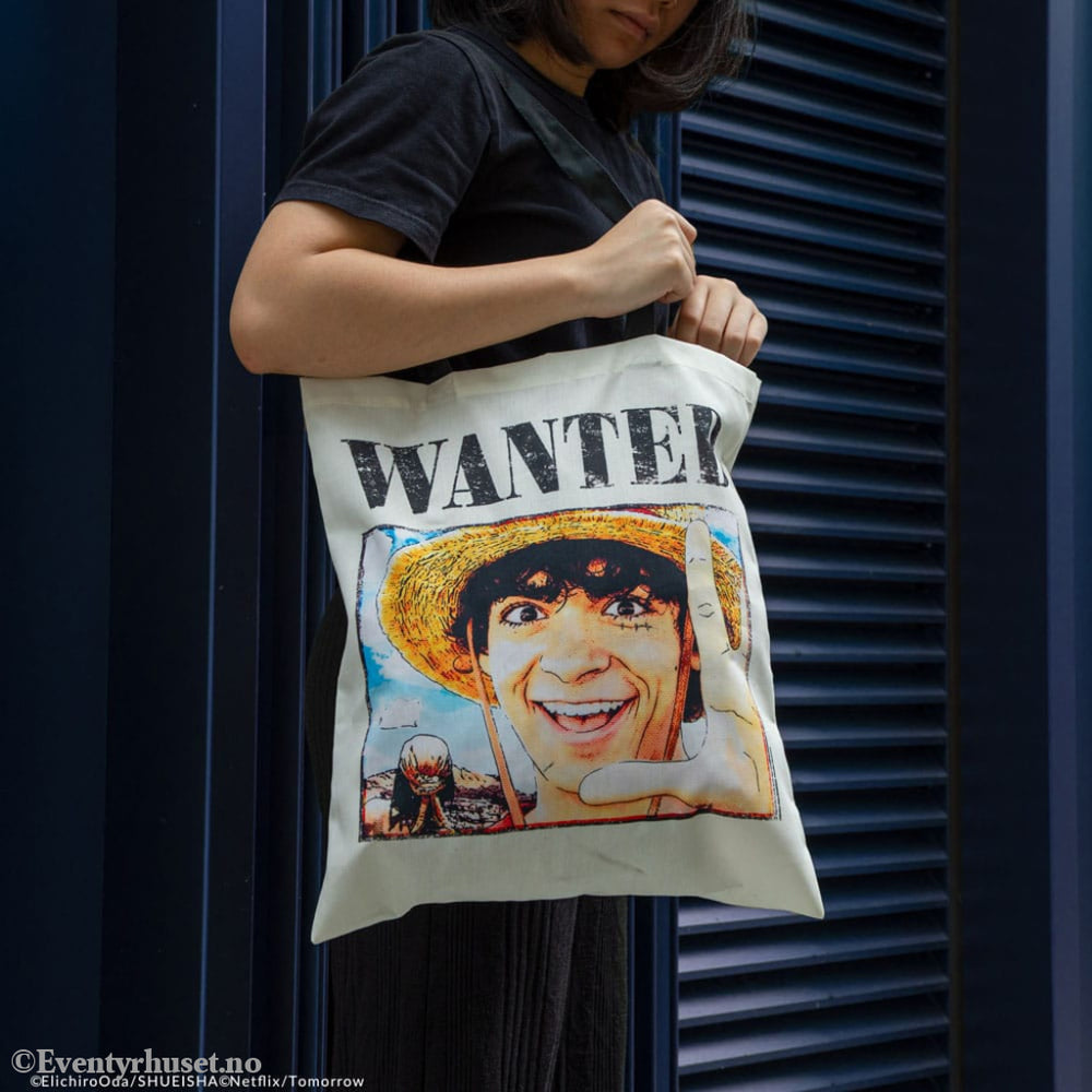 One Piece Tote Bag Wanted Luffy Fashion & Accessories