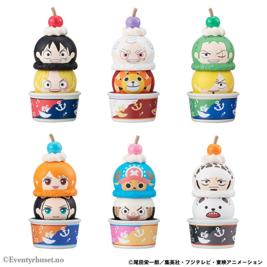 One Piece Tsumichen Stack up & Change Trading Figure 8 cm Assortment (6) Manga & Anime