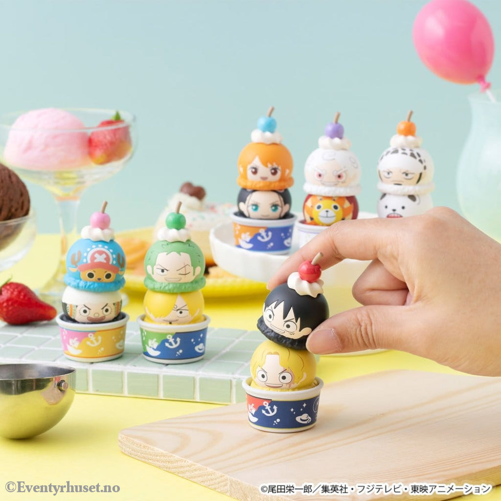 One Piece Tsumichen Stack up & Change Trading Figure 8 cm Assortment (6) Manga & Anime