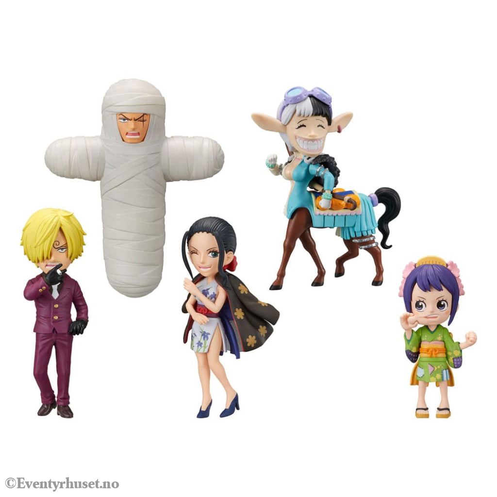 One Piece WCF Mini Figures 7 cm Wanokuni Onigashima 5 Display (12) Manga & Anime