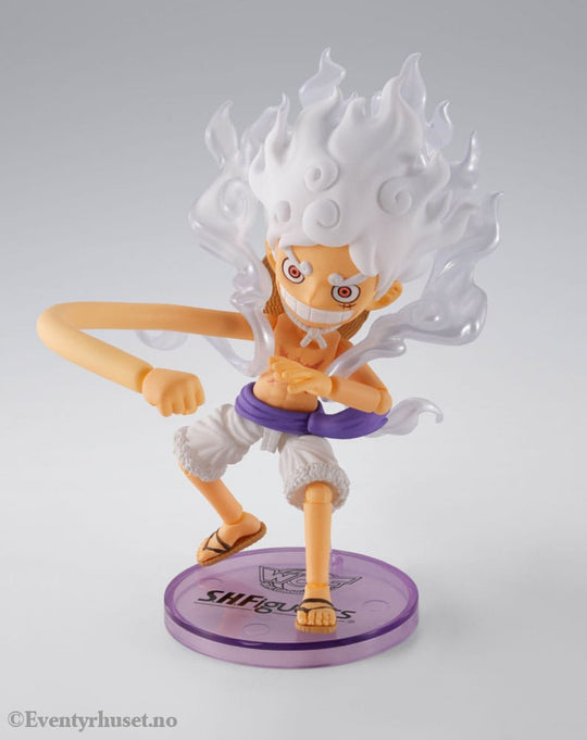 One Piece World Collactable Figures x S.H. Figuarts Action Figure Monkey D. Luffy Gear 5 8 cm Manga & Anime