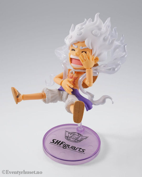 One Piece World Collactable Figures x S.H. Figuarts Action Figure Monkey D. Luffy Gear 5 8 cm Manga & Anime