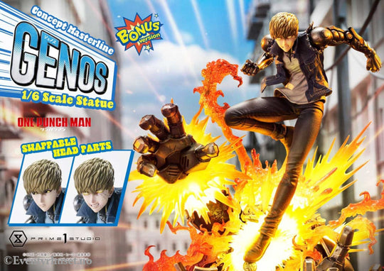 One Punch Man Concept Masterline Series Statue 1/6 Genos Bonus Ver. 33 cm Collectibles