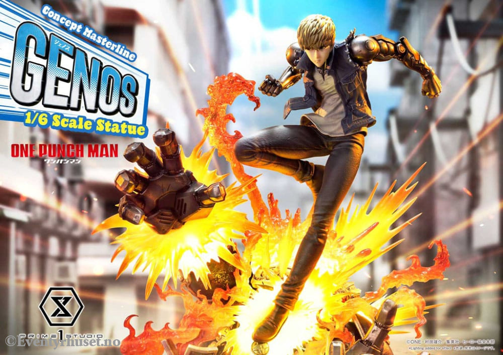 One Punch Man Concept Masterline Series Statue 1/6 Genos Bonus Ver. 33 cm Collectibles