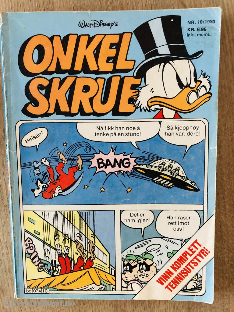 Onkel Skrue Månedsblad. 1980/10. Tegneserieblad