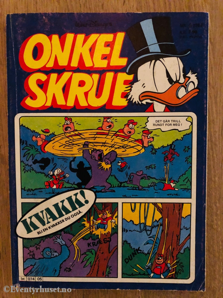 Onkel Skrue Månedsblad. 1982/05. Tegneserieblad