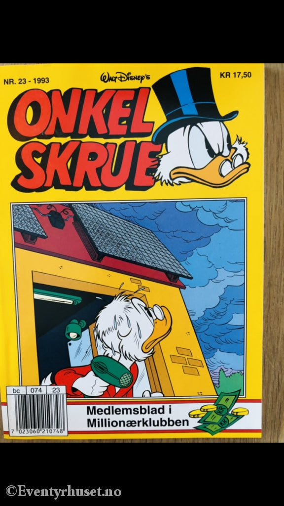 Onkel Skrue Månedsblad. 1993/23. Tegneserieblad