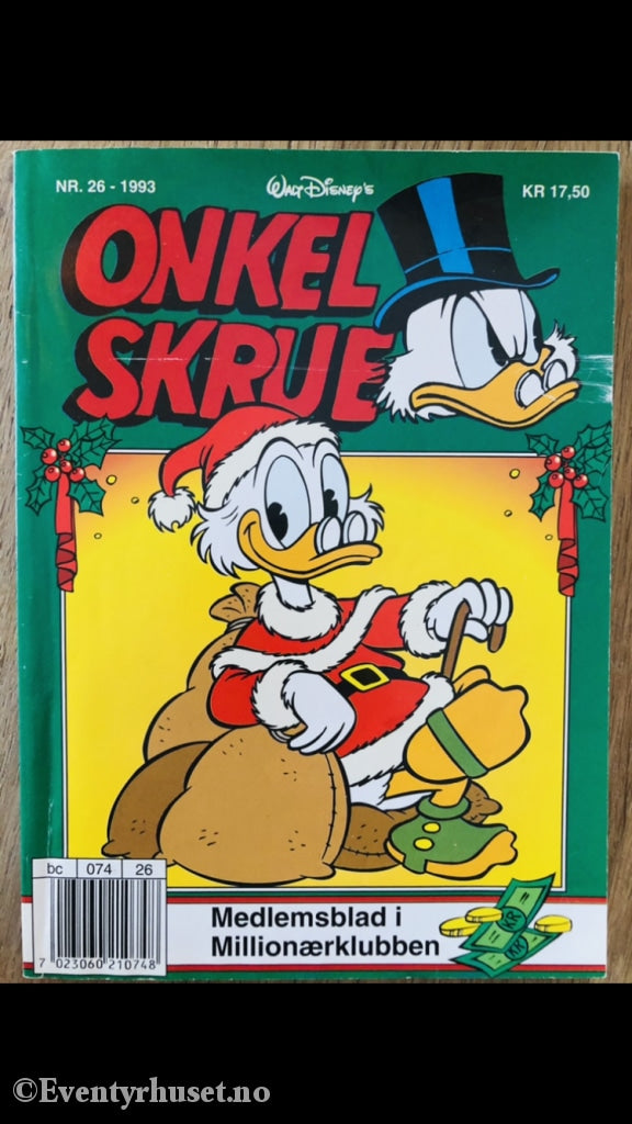 Kopi Av Onkel Skrue Månedsblad. 1993/26. Tegneserieblad