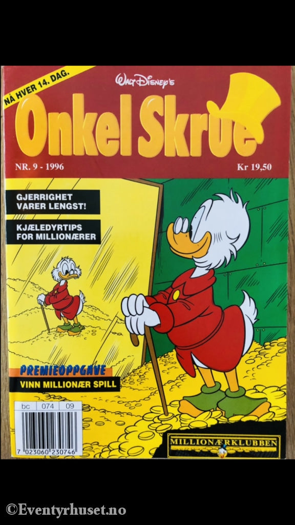 Onkel Skrue Månedsblad. 1996/09. Tegneserieblad
