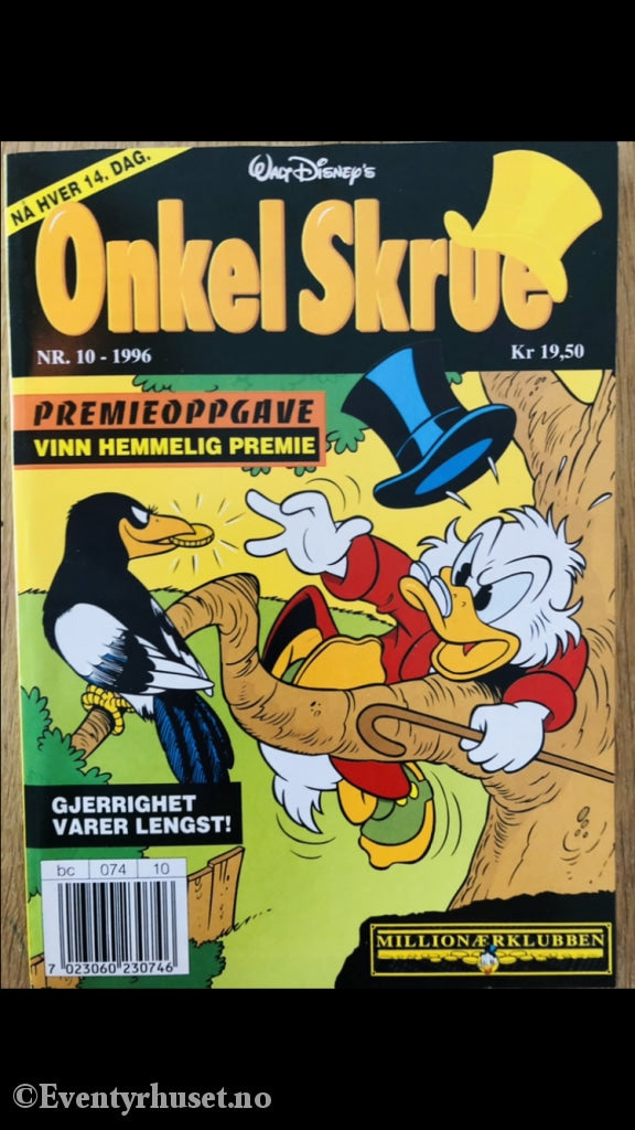 Onkel Skrue Månedsblad. 1996/10. Tegneserieblad