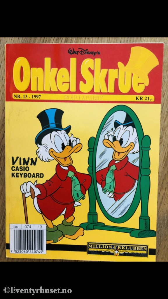 Onkel Skrue Månedsblad. 1997/13. Tegneserieblad