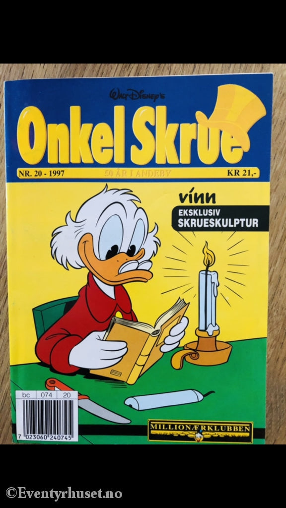 Onkel Skrue Månedsblad. 1997/20. Tegneserieblad