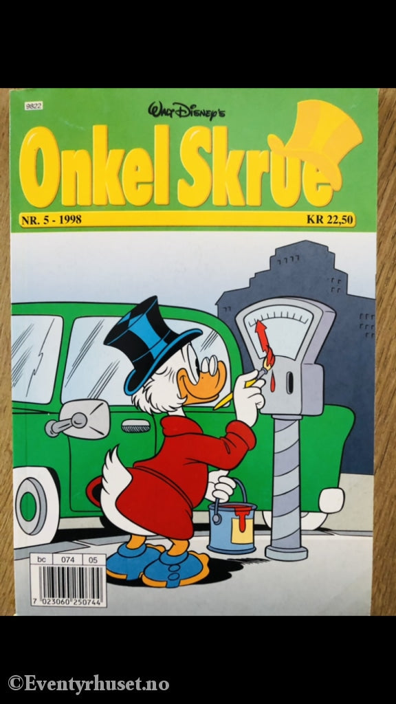 Onkel Skrue Månedsblad. 1998/05. Tegneserieblad
