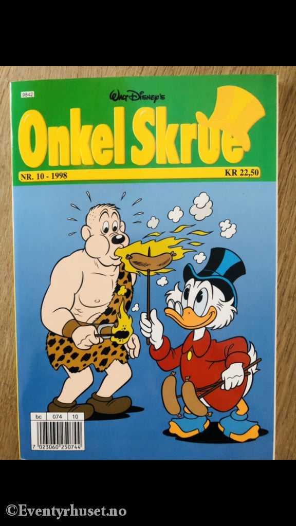 Onkel Skrue Månedsblad. 1998/10. Tegneserieblad