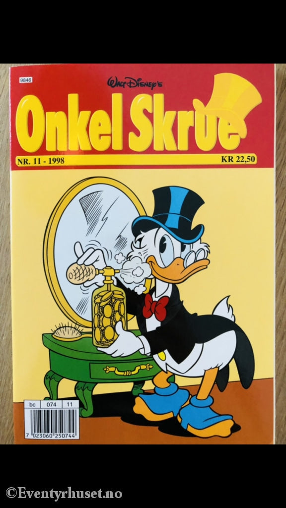 Onkel Skrue Månedsblad. 1998/11. Tegneserieblad