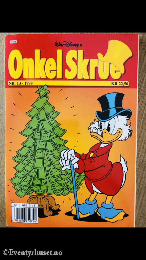 Onkel Skrue Månedsblad. 1998/13. Tegneserieblad
