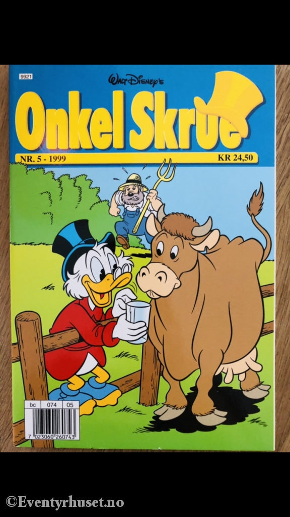 Onkel Skrue Månedsblad. 1999/05. Tegneserieblad