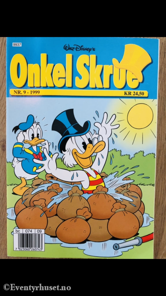 Onkel Skrue Månedsblad. 1999/09. Tegneserieblad