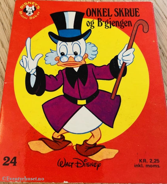 Onkel Skrue Og B-Gjengen (Disneys Minni Bøker 24). 1976. Fortelling