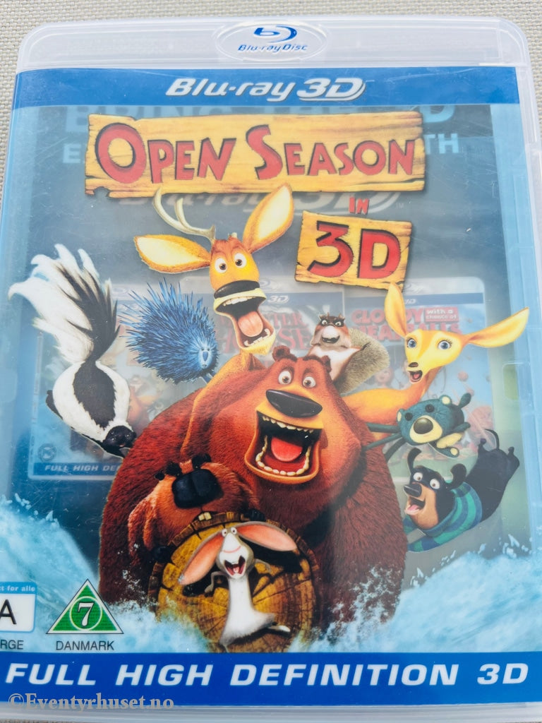 Open Season 3D. Blu Ray. Blu-Ray Disc