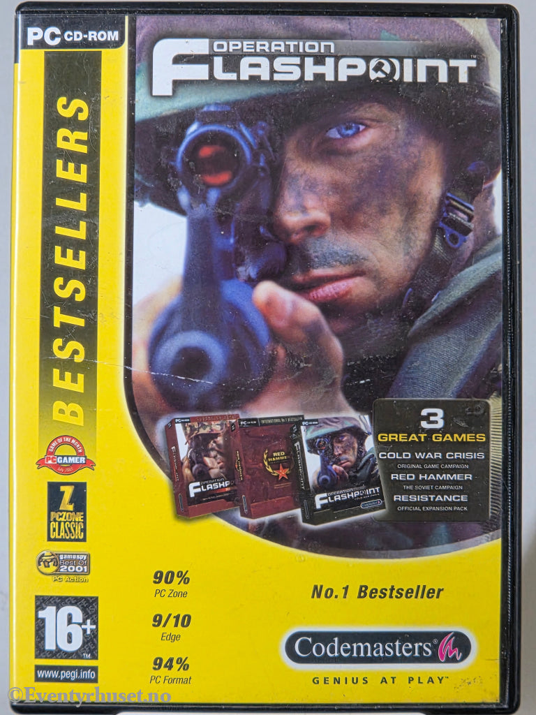 Operation Flashpoint (BestSellers). 2001. PC-spill.