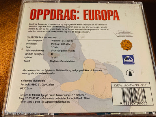 Oppdrag: Europa. Pc-Spill. Pc Spill