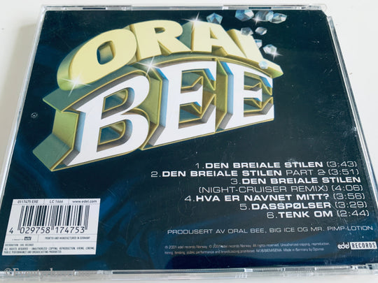Oral Bee - Den Breiale Stilen - CD singel