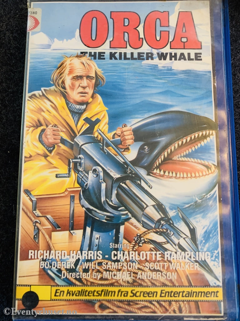 Orca - The Killer Whale. 1977. Vhs Big Box.