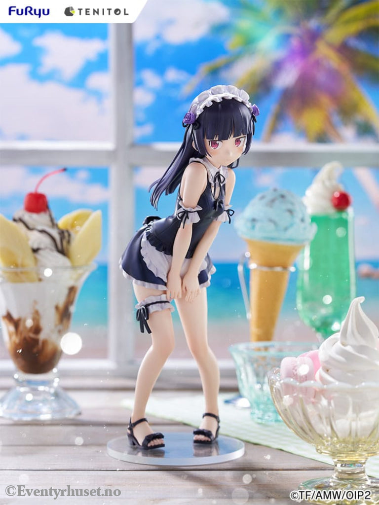 Ore no Imouto ga Konna ni Kawaii Wake ga Nai. Tenitol Tall PVC Statue Kuroneko swimsuits maid Ver. 27 cm Manga & Anime