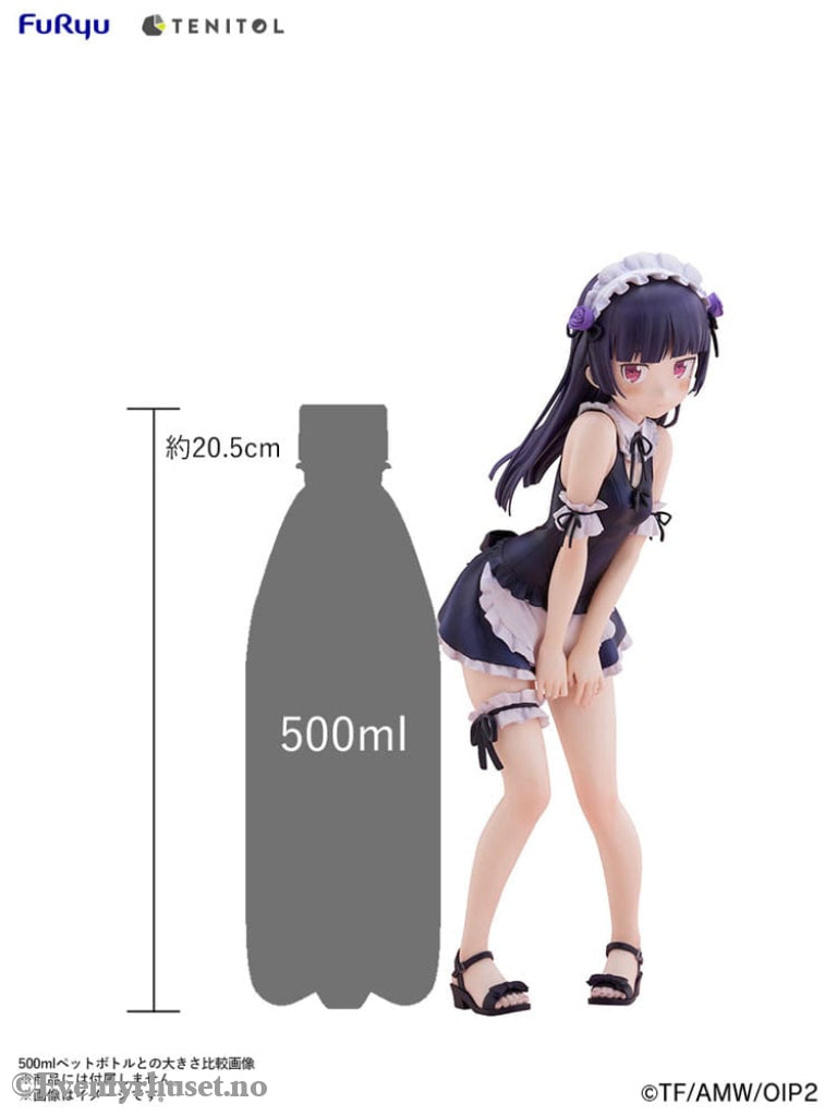 Ore no Imouto ga Konna ni Kawaii Wake ga Nai. Tenitol Tall PVC Statue Kuroneko swimsuits maid Ver. 27 cm Manga & Anime