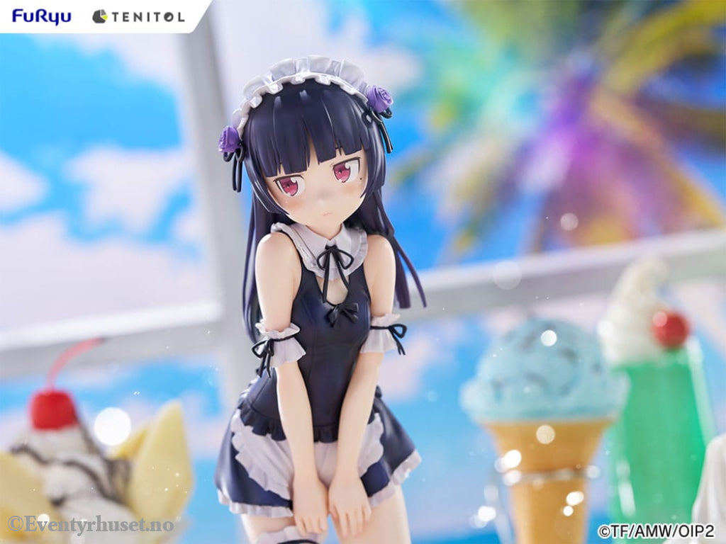 Ore no Imouto ga Konna ni Kawaii Wake ga Nai. Tenitol Tall PVC Statue Kuroneko swimsuits maid Ver. 27 cm Manga & Anime