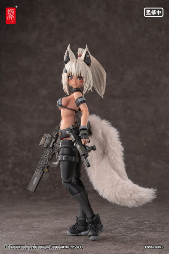 Original Character Action Figure Kit 1/12 RA-04 Kitsunebi Senki Honoka Swimsuit Ver. 15 cm Manga & Anime