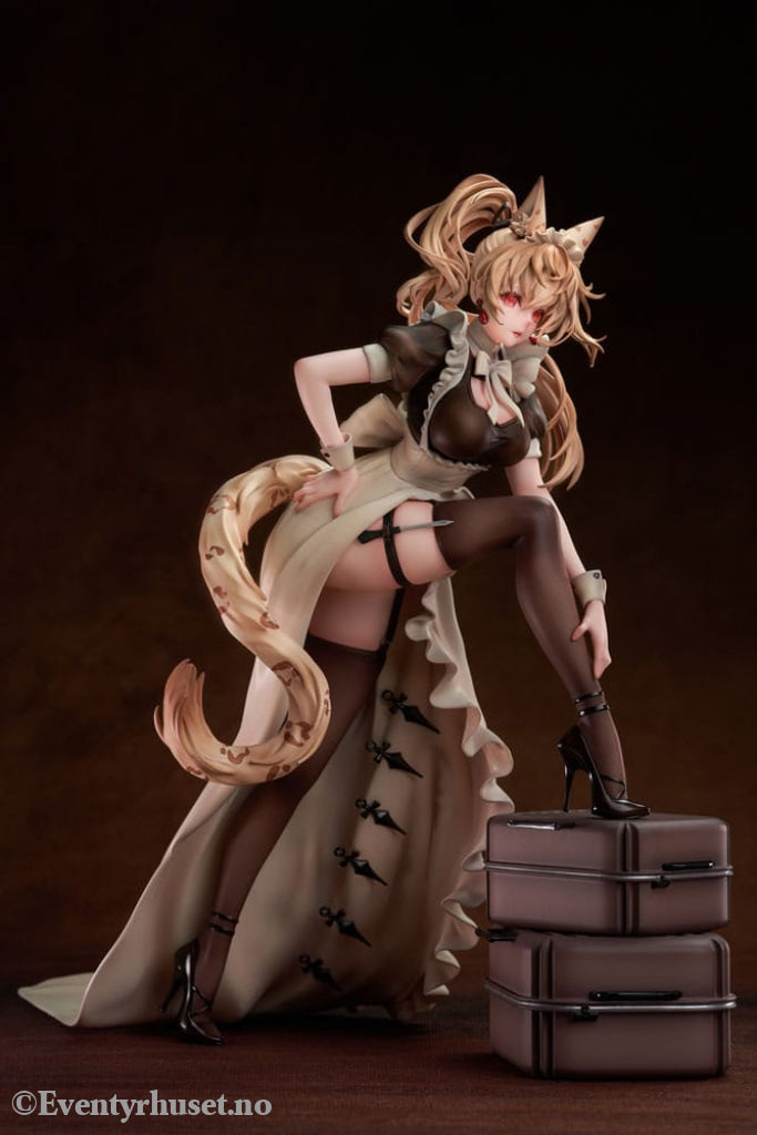 Original Character PVC Statue 1/4 Battle Maid Different Species Leopard Cat Maria 40 cm Manga & Anime