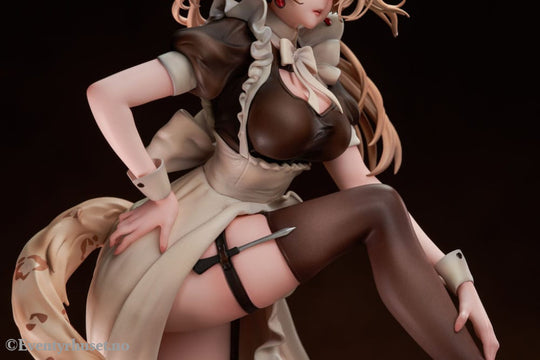 Original Character PVC Statue 1/4 Battle Maid Different Species Leopard Cat Maria 40 cm Manga & Anime