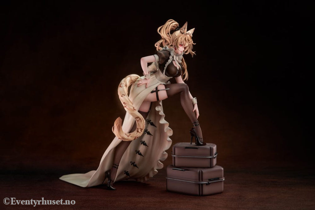 Original Character PVC Statue 1/4 Battle Maid Different Species Leopard Cat Maria 40 cm Manga & Anime